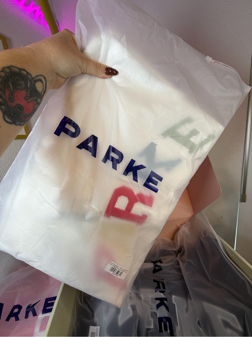 SOLD PARKE PARADISE SOLD OUT Summerland Heritage Varsity Sweatshirt - L/XL